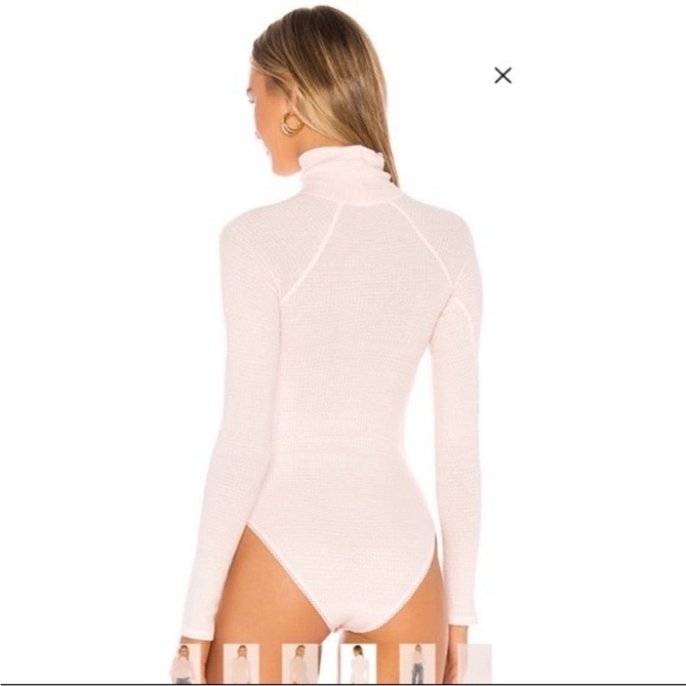 NWT- Free People All You Want Bodysuit in Ballet - Picture 2 of 5
